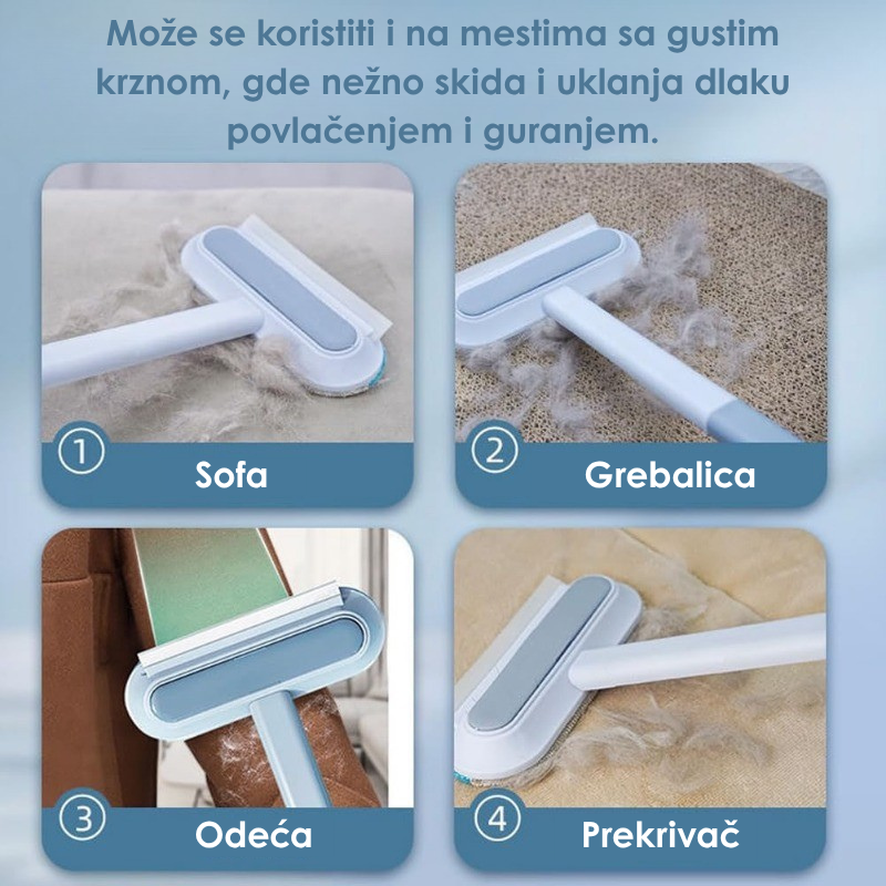 Višenamenska Četka za Dlaku Kućnih Ljubimaca