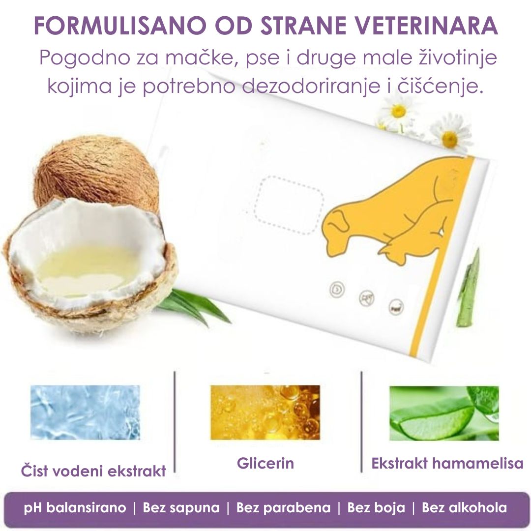 Maramice za Negu Kućnih Ljubimaca (Set od 6 Komada)