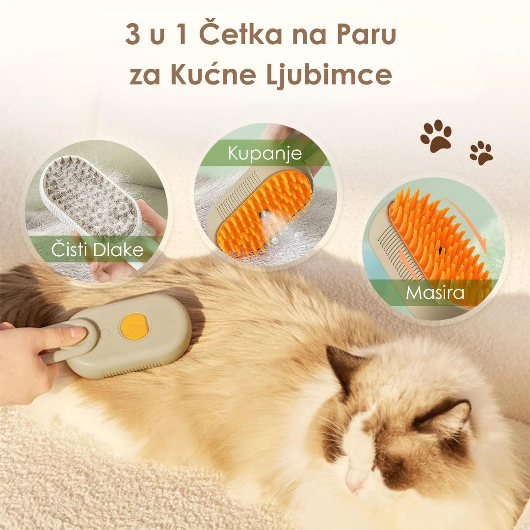 Četka na Paru za Kućne Ljubimce