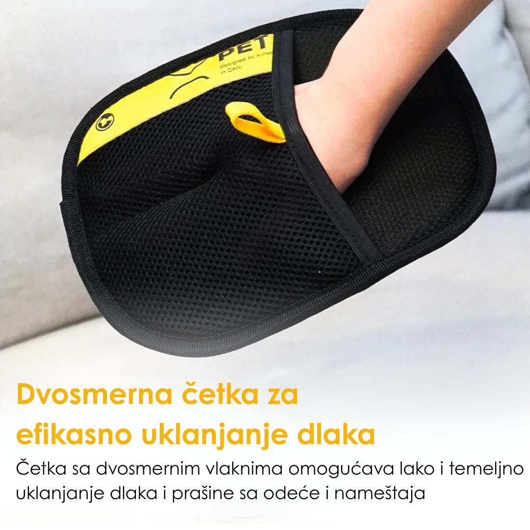 Rukavica za Uklanjanje Dlaka Kućnih Ljubimaca