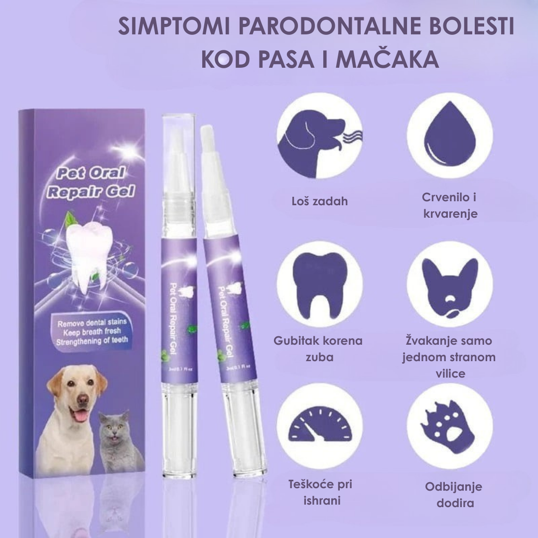 Gel za Oralni Oporavak Kućnih Ljubimaca (1+1 GRATIS)