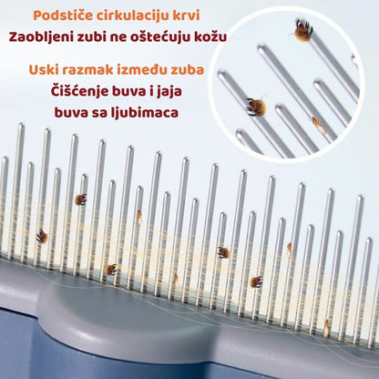 Četka za Negu Ljubimaca sa Samočiščenjem