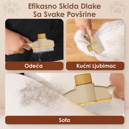 Četka za Negu Ljubimaca sa Samočiščenjem